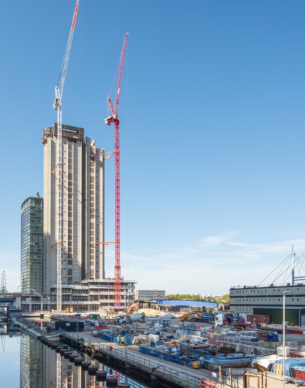 One North Quay construction site